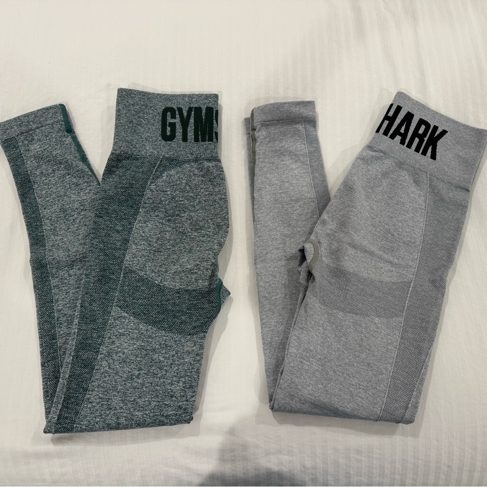 Set of 2 - Gymshark Flex High Waisted Leggings